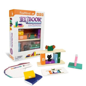 By The Book Bouquin  Malin Novel Stacking Puzzle by Foxmind
